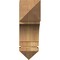 Ekena Millwork Thorton Arts & Crafts Rough Sawn Bracket, Western Red Cedar, 6"W x 18"D x 18"H BKT06X18X18THR03RWR - alternate 2